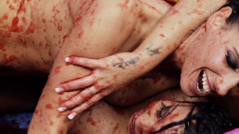 LesbianFantasies: Sexy and Hot Play with Their Bodies in the Pool