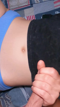 Masturbación mutua con orgasmo mutuo!