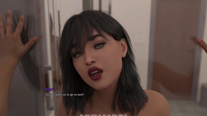 3D Cartoon Porn: Mi dormitorio 243 Lisa - primer orgasmo noche de segunda ducha de...
