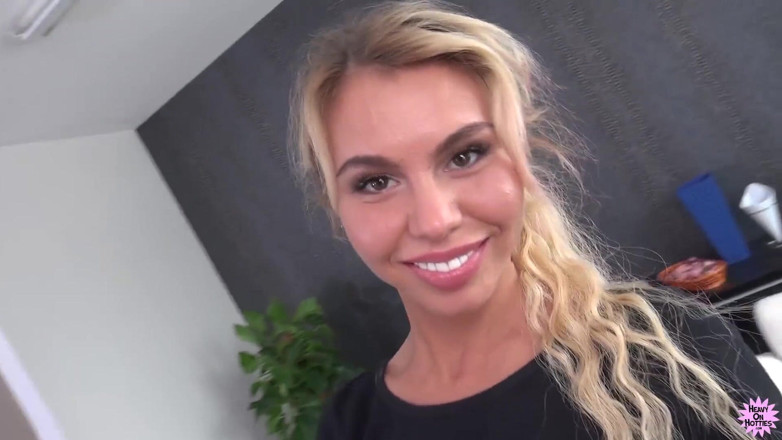 Heavy on Hotties: Skinny blonde ballerina destroyed by loveable fattie