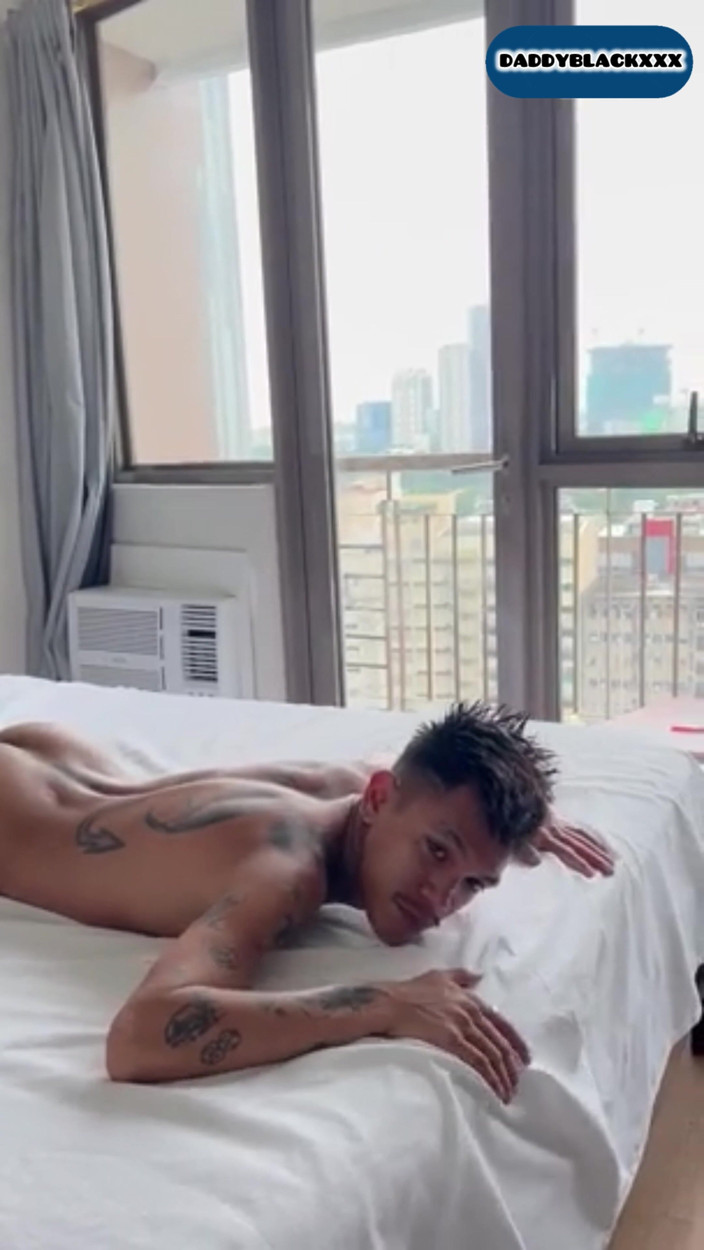 DADDYBLACKXXX: Young Filipino Twink Gets Bred by Huge BBC American Zaddy