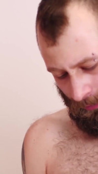 BEARFILMS - Donathan Dramis pinned and fucked by young bear Claudio White
