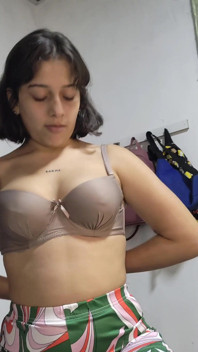 Cute Teen Latina Giving a Blowjob