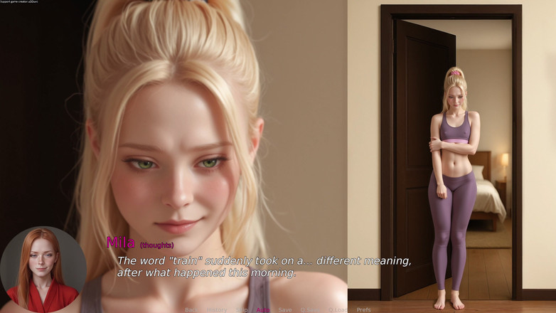 Porngame201: Mila ai loyal route 3