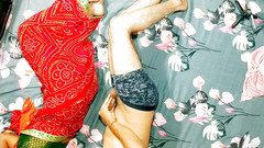 Rakul008: Romantický flirt se sexy indickou dívkou v posteli