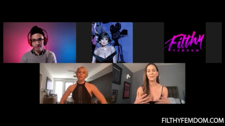 FilthyFemdom: 체리 데빌이 등장하는 체리 데빌과의 라이브스트림