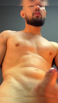 Alpha Male Thick Cock Masturbating Hot