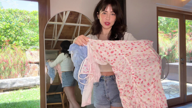 Luna Lovekiss: 9 Minutes Naked/lingerie Try on 