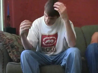 GAY VINTAGE PORN: Straight friend masturbation