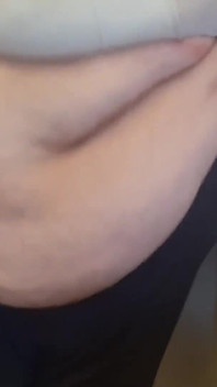 SSBBW BBW brzuch jiggles i wiggles