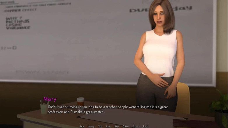 Dirty GamesXxX: College-bound: student and a professor in a classroom - ep. 21
