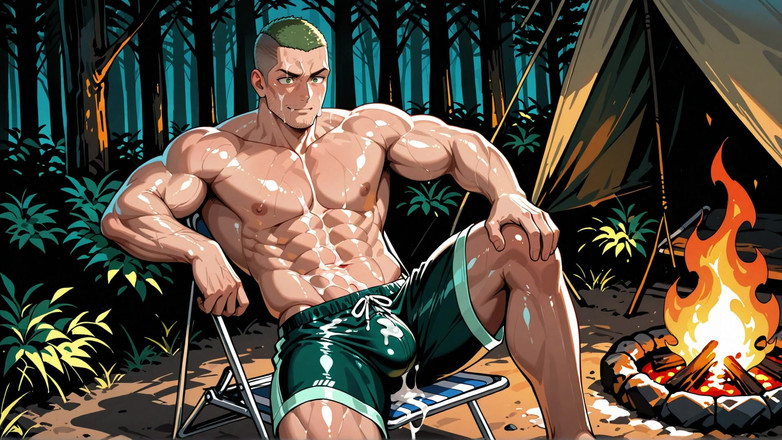 Erotic Man: Ai сперма капає з чуваків