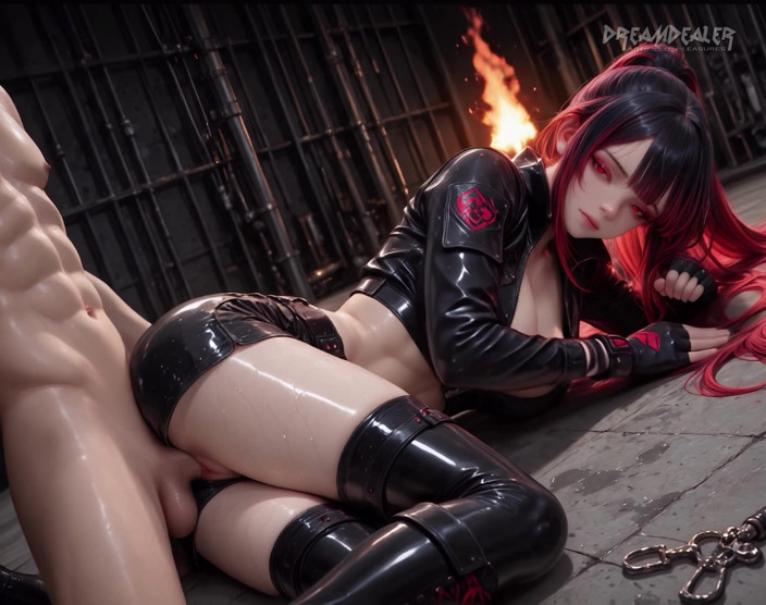 DreamDealer: Hell Huntress Vexara - Cancelli di fuoco punto di vista - Ai...
