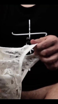 White Laced Thong Permintaan Pancutan Mani