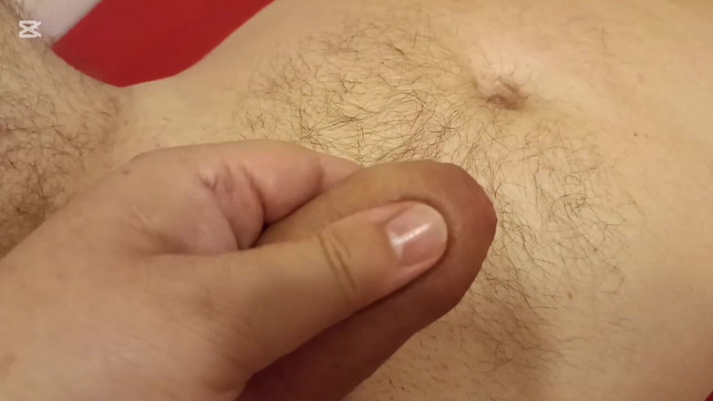 Whispering man: Den weichen penis quetschen