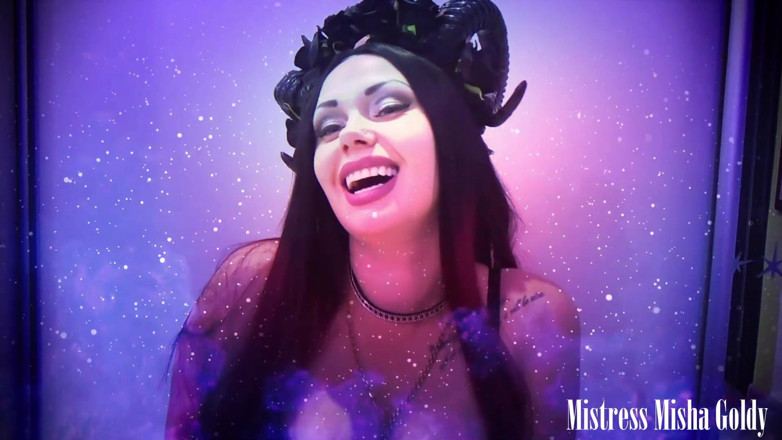 Goddess Misha Goldy: SPH seduction from succubus! I need your sperm!
