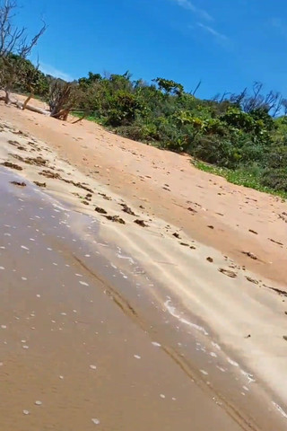 Ladysilvas: Ladysilva sulla spiaggia nelle sue mutandine che troia calda