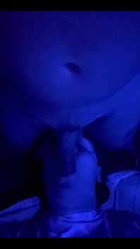 Blowjob in Blue