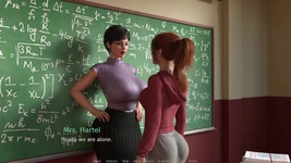 MILF Chovatel - podvádějící učitelka s velkými prsy je zamilovaná do mého masivního ptáka futa