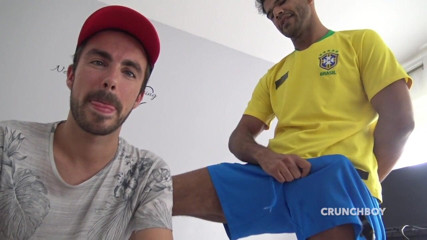 Raw French Bad boys: KEVIN โดน LEON ท็อปลาตินอควยยักษ์เย็ดดิบ