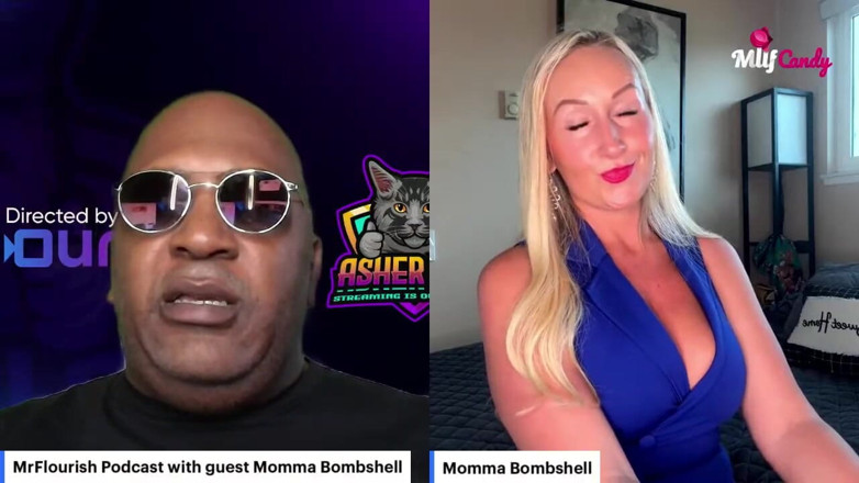 Mr Flourish Live: Mrflourish Podcast an Evening Affair with Guest Momma Bombshell