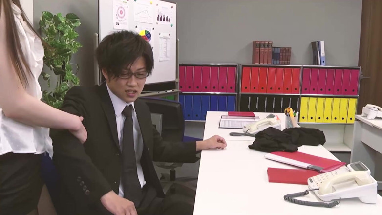 JAPAN IN LOVE: Nippon Gorgeous Scene-4_slim Setiausaha Jepun berkongkek keras di pejabat dengan...
