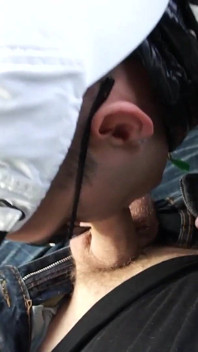 Bitch Boy Sucking Cock in Public