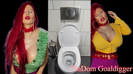 FinDom Goaldigger: Verwandlung zu Toilettenpapier