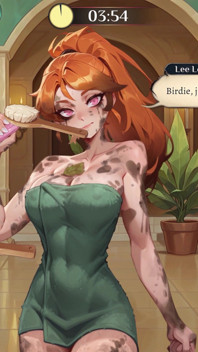 Busty 18yo Redhead Teen with a Big Ass Gives Blowjob to Big Cock and Gets a Huge Facial Cumshot - Hotel Tales (steam Game)