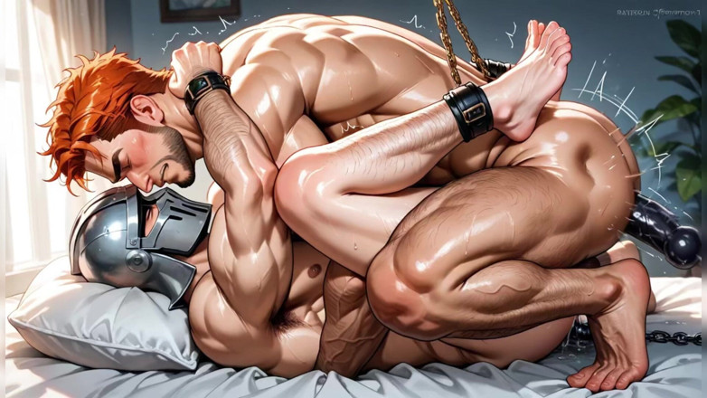 AI gay porn: Adamı arkadan sikiyor penis anal seks
