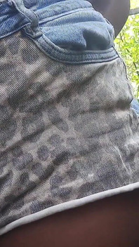 Třesení mého zadku čůrání v Sexy kalhotách