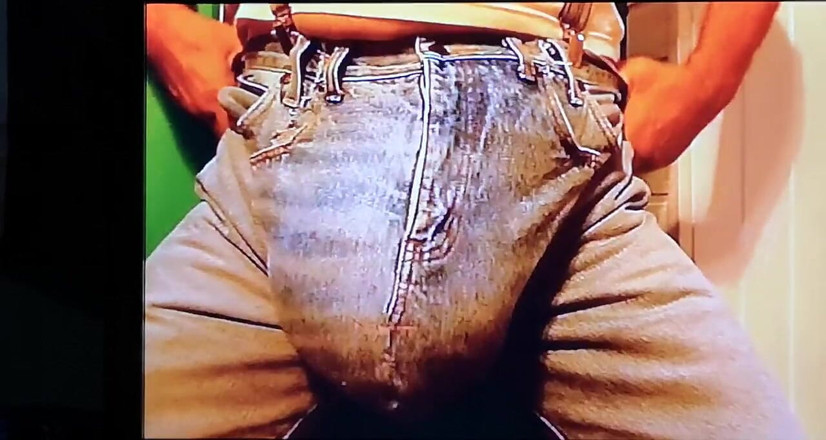 Monster_Meat_: Jeans bulging dreams