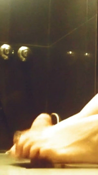 25 Mature Woman Masturbating with Her Feet up on a Glory Hole Table - Ruby