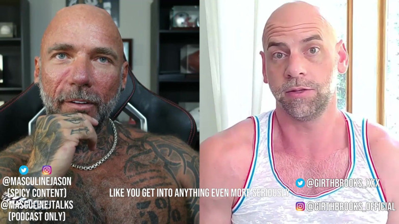 Raw and Uncensored with Masculine Jason: Pornoster bekentenissen - Girth Brooks (aflevering 143)