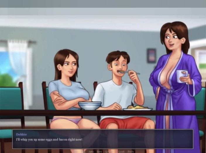 3DXXXTEEN2 Cartoon: Amano essere soli a casa. Sesso cartone porno 3D