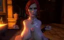 Good news media: Cum Covered Triss Milks Your Cock with Her Fat Thicc...