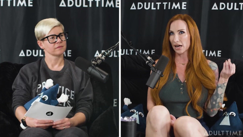 Adult Time Podcast: Sophia Locke nghĩ rằng một người ngoài hành tinh chụp...