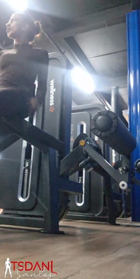 Mi sento molto sexy in palestra