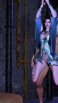 Xun Er 3D Model with a Bigbutt Surprise - 3D Animation