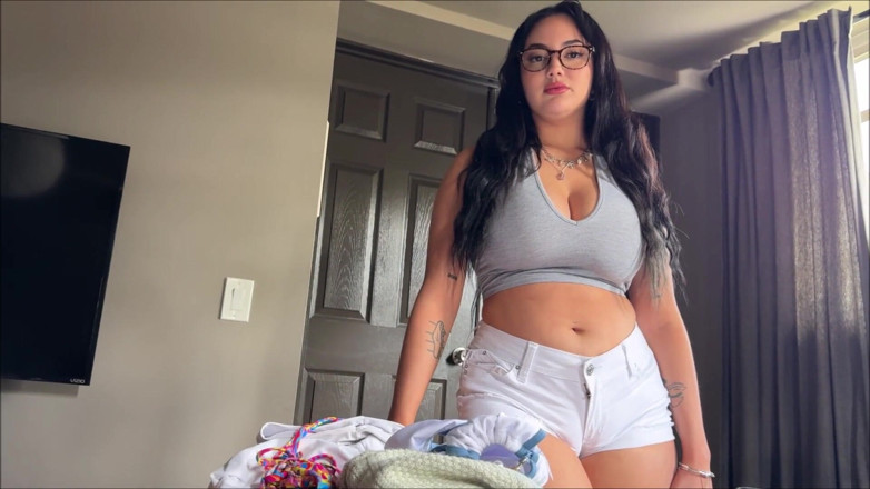 Alex Adams: Big Step Sis Shares Bed on Miami Vacation - Nika Venom