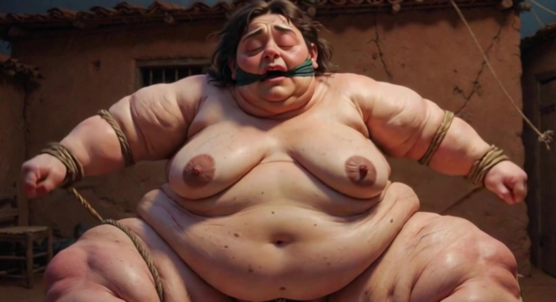 YOUR BEST FANTASY: SSBBW in Bondage - Desperate with Fat Wide Wet Pussy