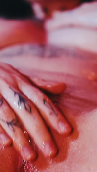 Sinematik 6k mastürbasyon, asmr orgazmı, tıkalı ve damlayan