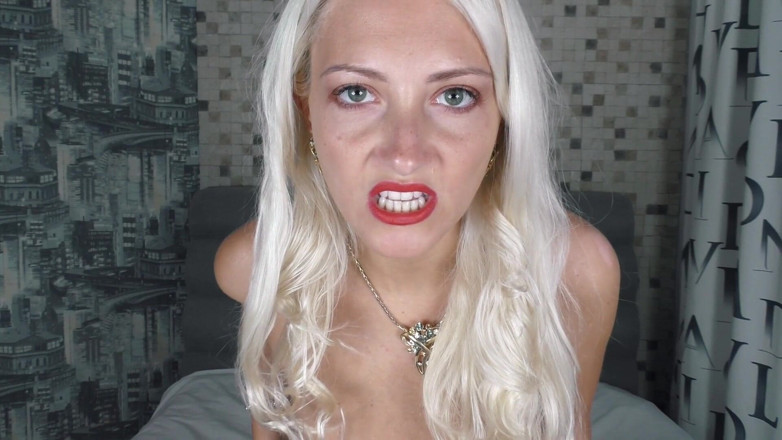 Helena Moeller: Femdom feet JOI of blonde goddess, squirting