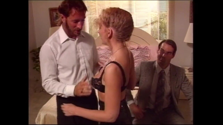 Vintage Usa: Threesome - Big Ass MILF Enjoys DP From Her Husband and...