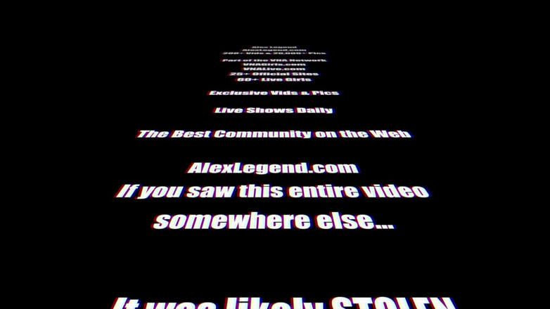 Алекс Легенд: Penny сосет мой огромный хуй у бассейна