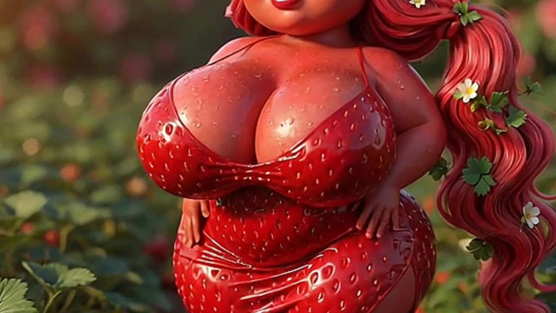 Animate golden: Sweet Strawberry, mas bela puta - fala sujo e move sua...