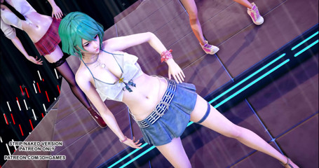 3D-Hentai Games: [mmd] Завойовник доа Марі Роуз Місакі, гарячий танець тамакі 4k 60 кадрів в секунду