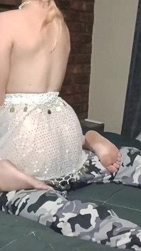 Napalona blondynka