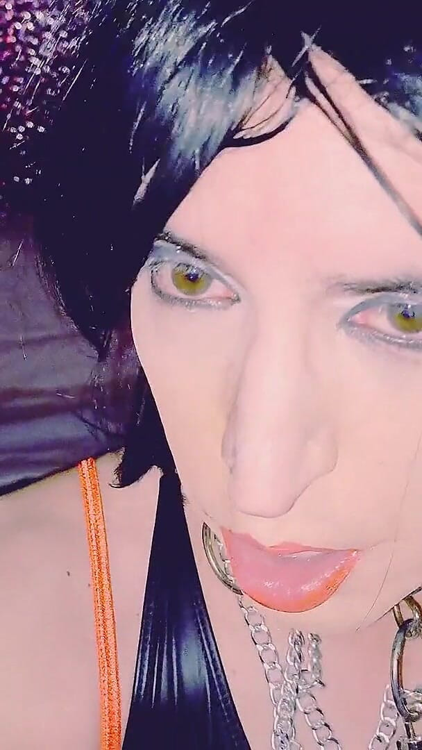 Tammy sissy slave: Tammysissy with Cum and Piss in Face and Body