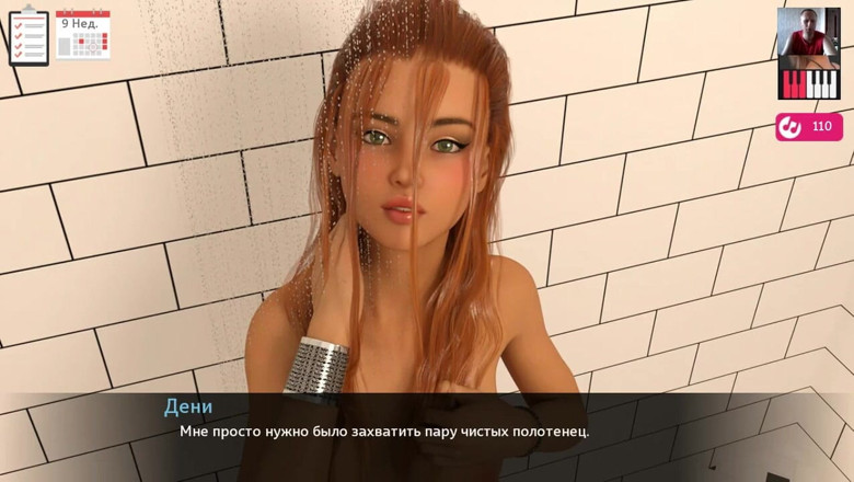 3DXXXTEEN2 Cartoon: 男は彼女が絶頂するまでシャワーでガールフレンドの剃毛された猫を舐める - 3Dポルノ - 漫画のセックス
